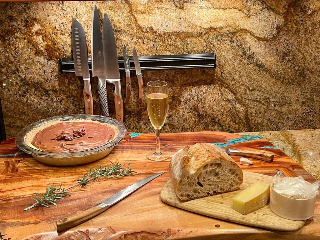 One-of-a-kind reclaimed Hawaiian wood cutting board by Foundwood