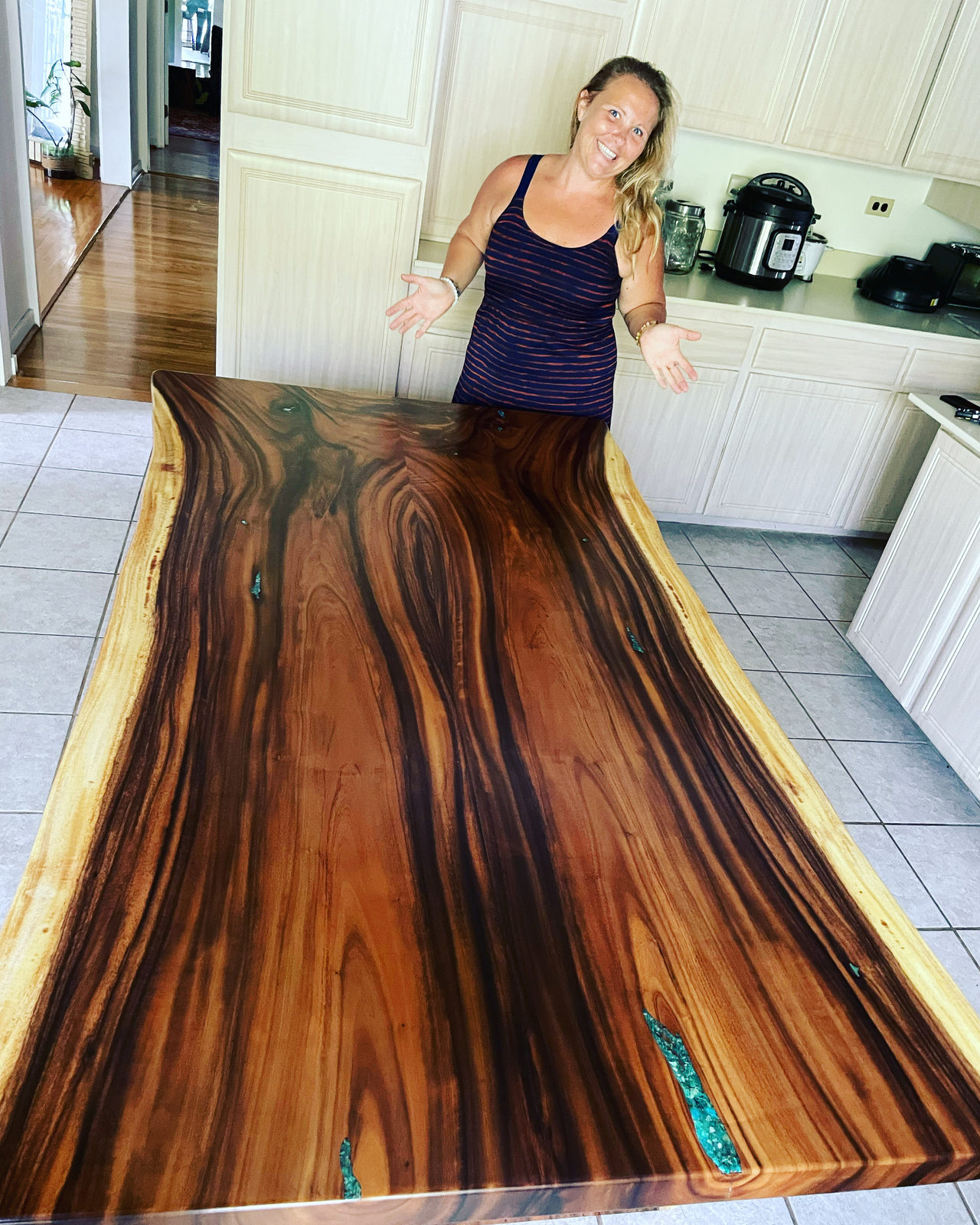 Handcrafted reclaimed-wood furniture piece by Foundwood