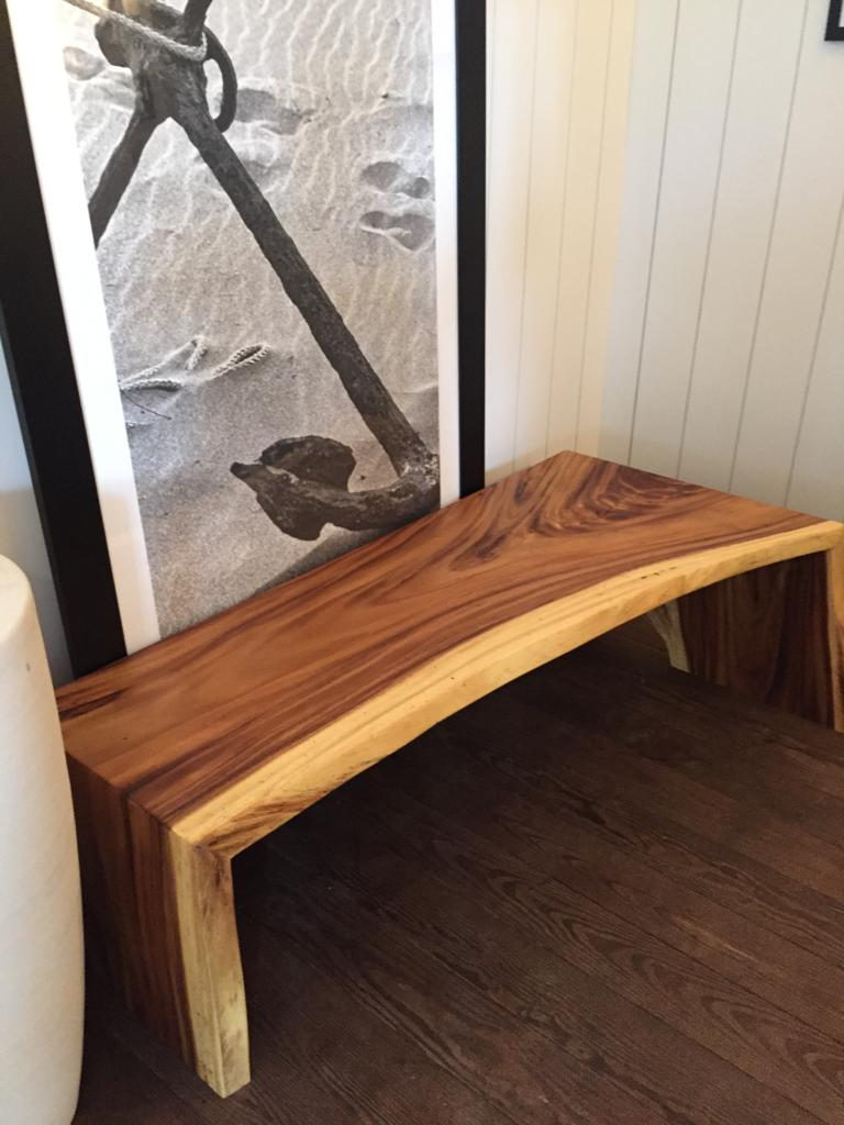 Handcrafted reclaimed-wood furniture piece by Foundwood