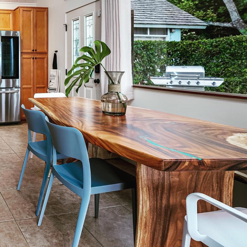 Handcrafted reclaimed-wood furniture piece by Foundwood