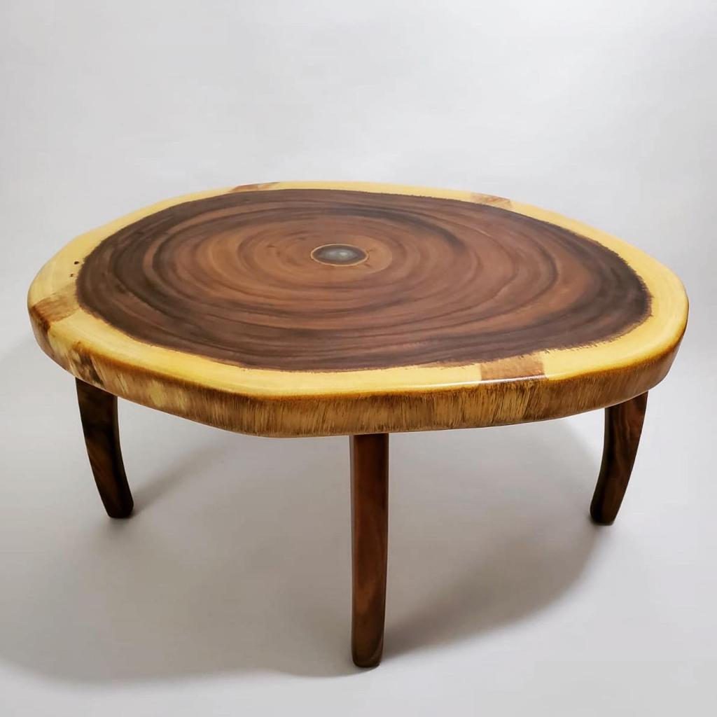 Handcrafted reclaimed-wood furniture piece by Foundwood