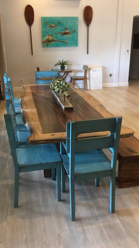Handcrafted reclaimed-wood furniture piece by Foundwood